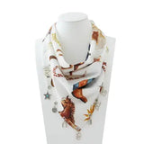 Western Scarf with Charms