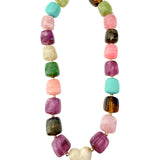 Jordan Chunky Beaded Heart Necklace