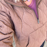 Rusty Quarter Zip Pullover