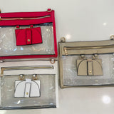 Clear Stadium Crossbody with Sunglasses Holder