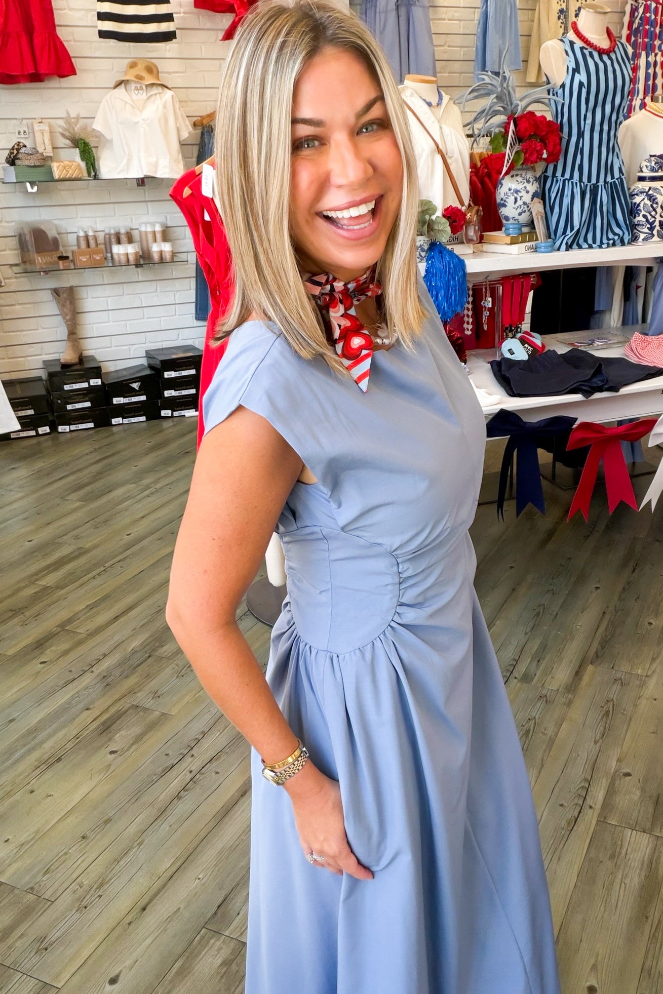 Bailey Side Panel Midi Dress