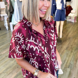 Audrey Tie Tassel Top