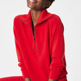 AirEssentials Half Zip Spanx Red