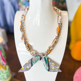 CHAIN SCARF NECKLACE || 5 STYLES