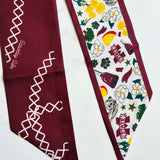 MISS STATE BULLDOGS SKINNY SCARF