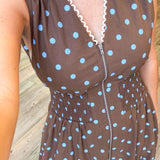 Cece Polka Dot Dress