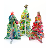 GREEN ACRYLIC 3D CHRISTMAS TREE