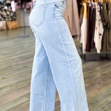 Nori High Rise Wide Leg Denim