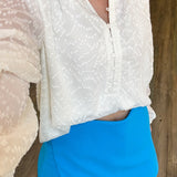 Sophia Blue Skort