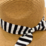 Gidget - Ultrabraid Fedora w/ Silky Removable Scarf