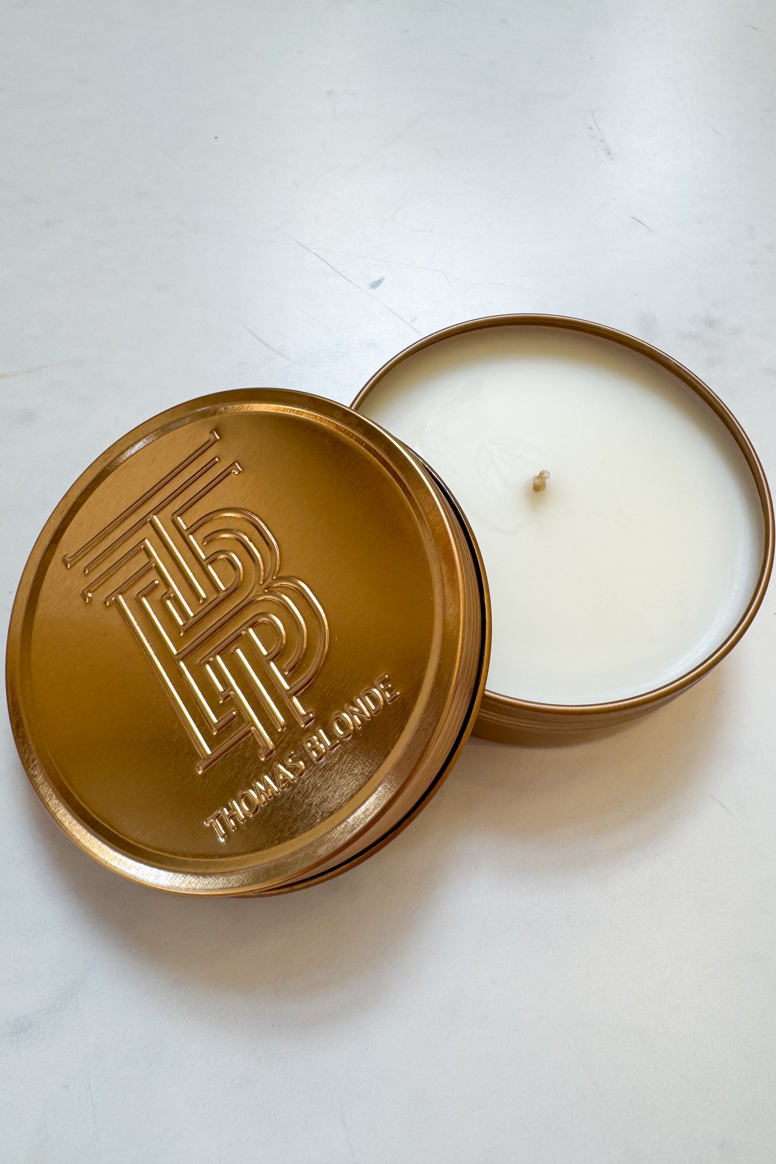 Thomas Blonde Travel Buddy Candle Tins