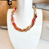 CHAIN SCARF NECKLACE || 5 STYLES