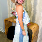 Emmi Blue Midi Skirt