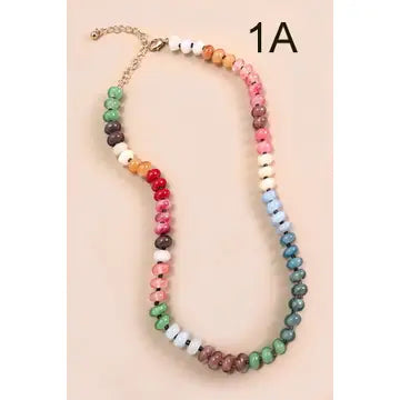 Megan Multi Beaded Necklace