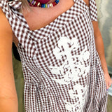 Roman Fall Midi Dress