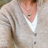 Sienna Taupe/Cream Sweater