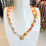 SCARF CHARM NECKLACES