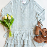 MARLEY POINTELLE KNIT CARDI || 3 COLORS