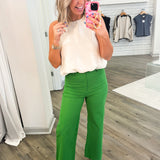 LUCKY GREEN CHINO PANTS