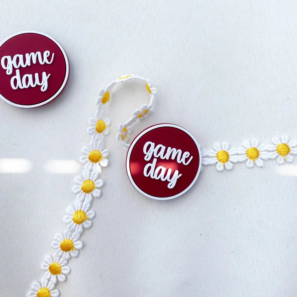 GAME DAY BOOT BUTTONS