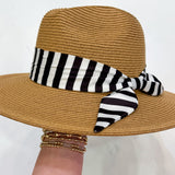 Gidget - Ultrabraid Fedora w/ Silky Removable Scarf