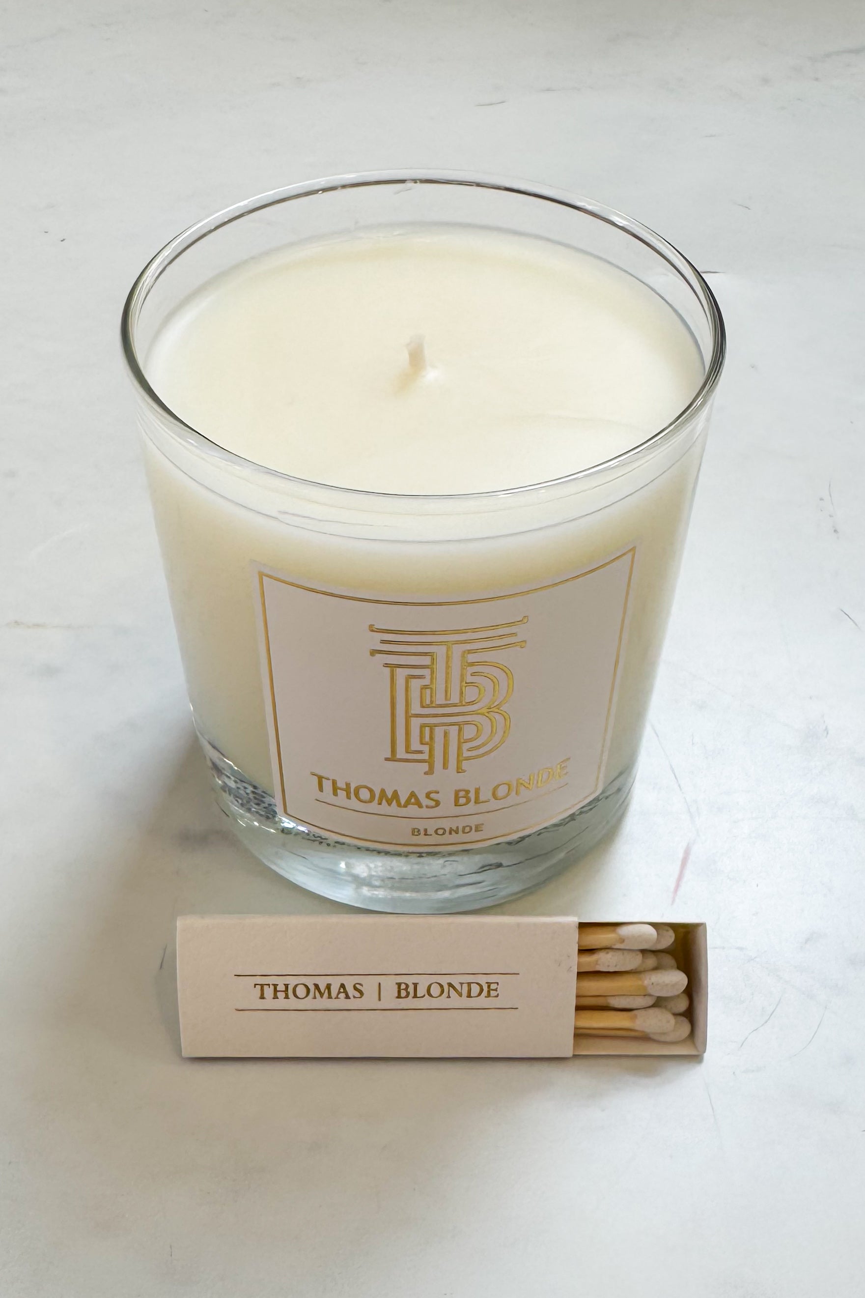 Thomas Blonde Candles || 12 oz.