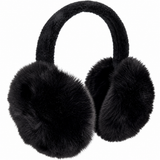 Black Faux Fur Ear Muffs