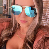 SHAY BLUE SUNGLASSES