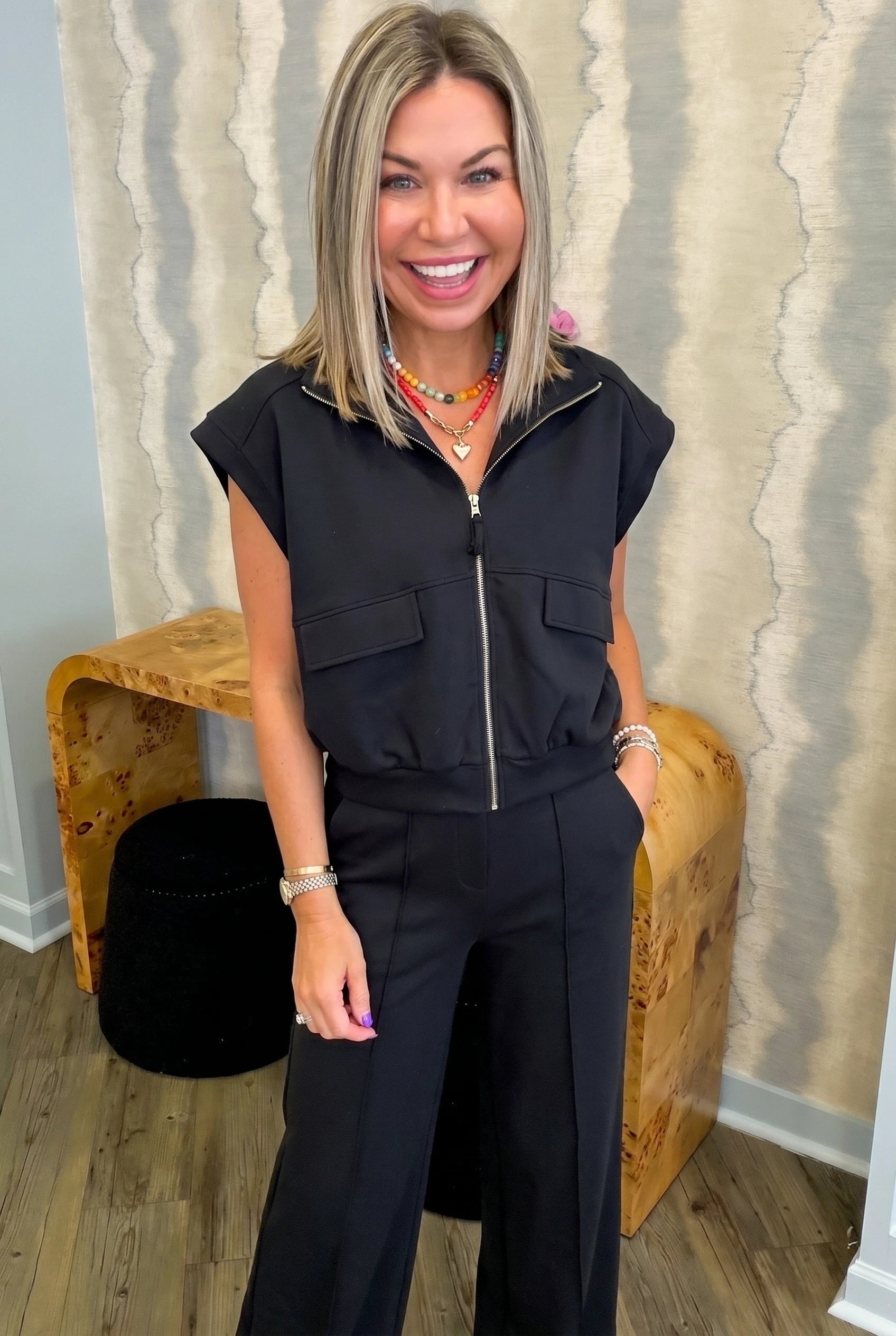 Katie Cap Sleeve Jacket