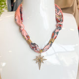 SCARF CHARM NECKLACES