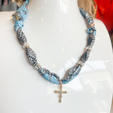 SCARF CHARM NECKLACES