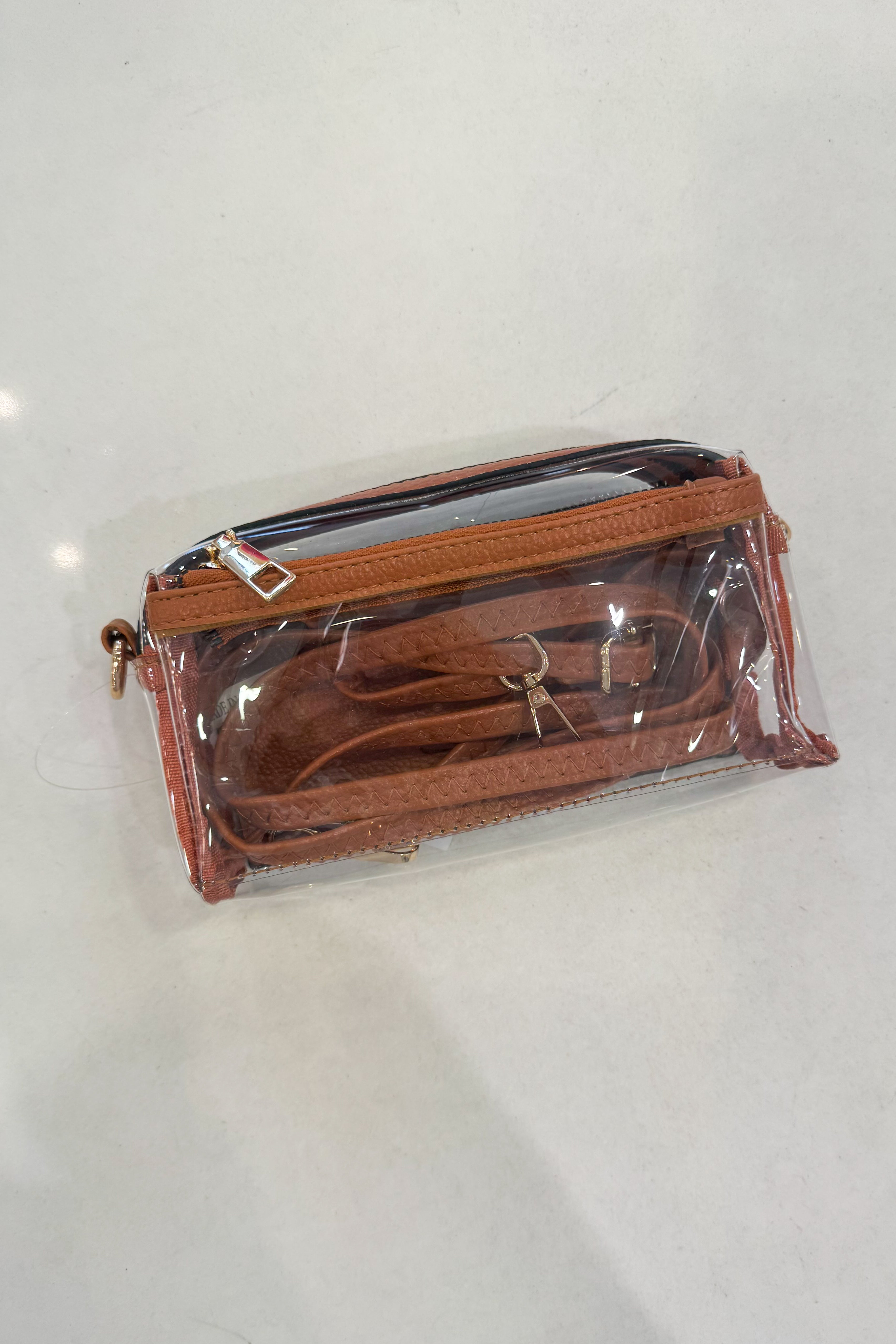 Mini Clear Crossbody Stadium Bag