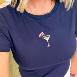 USA Cocktail Baby Tee