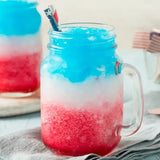 Red, White & Blue Summer Pina Colada Frozen Cocktail