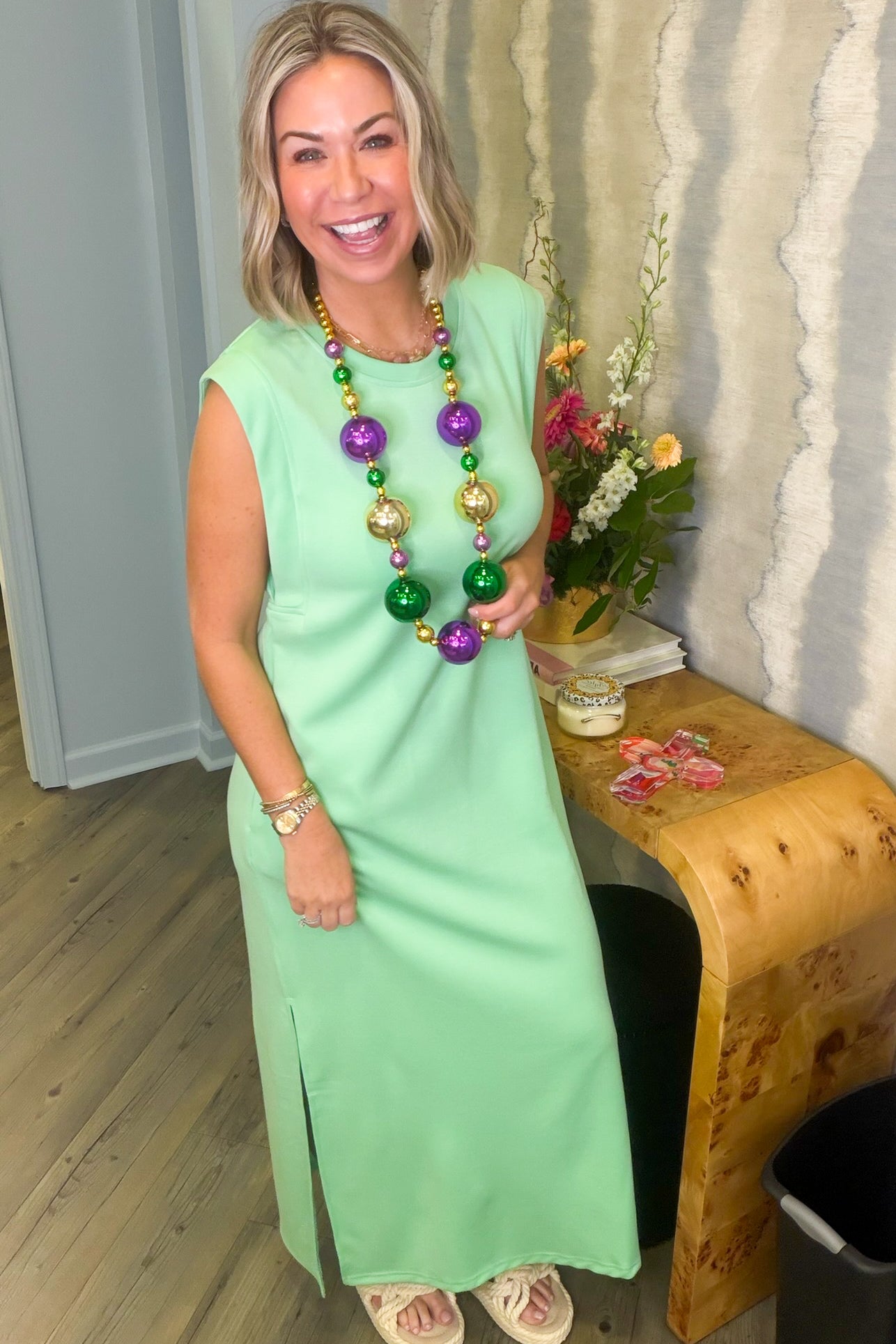 Mary Luxe Midi Dress