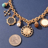 Vintage Inspired Charm Necklace