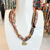 SCARF CHARM NECKLACES