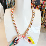 CHAIN SCARF NECKLACES