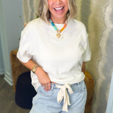 Jamie White Terry Top