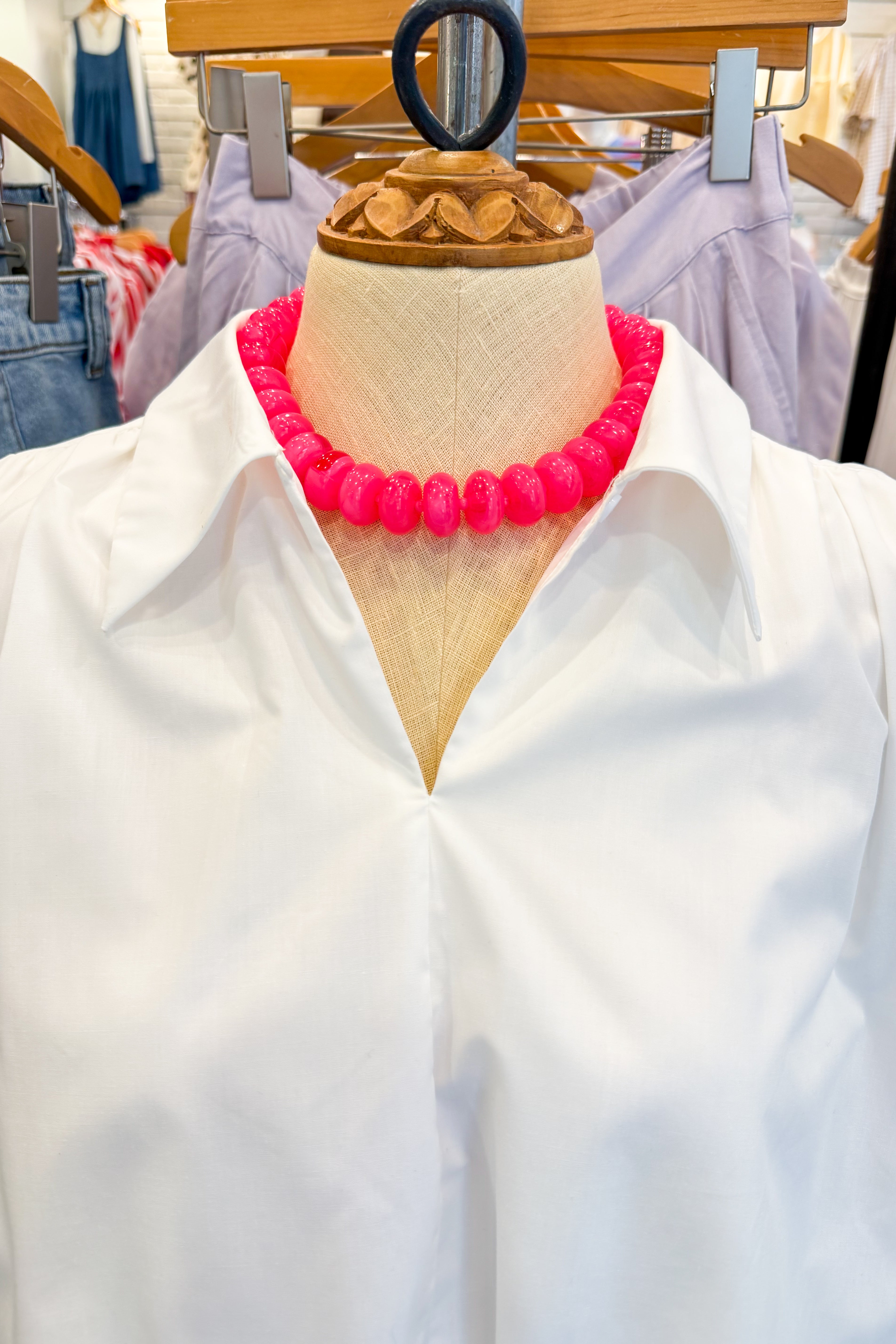 Bailey Chunky Beaded Necklace