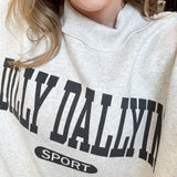 Dilly Dallyin Reversible Sweatshirt - Grey