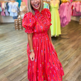 BAHAMAS FLORAL MIDI DRESS