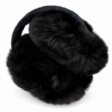 Black Faux Fur Ear Muffs