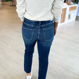 Rachael High Rise Mom Jean || Explore Wash