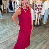 CRIMSON DELIGHT MAXI DRESS