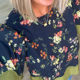ELISE FLORAL PATTERNED BLOUSE