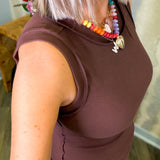 Ava Solid Knit Tank Top