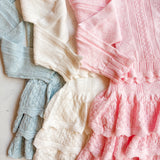 MARLEY POINTELLE KNIT CARDI || 3 COLORS