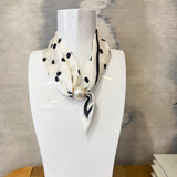 Accented Pearl Scarf Choker