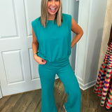 Tiffany Teal Active Top